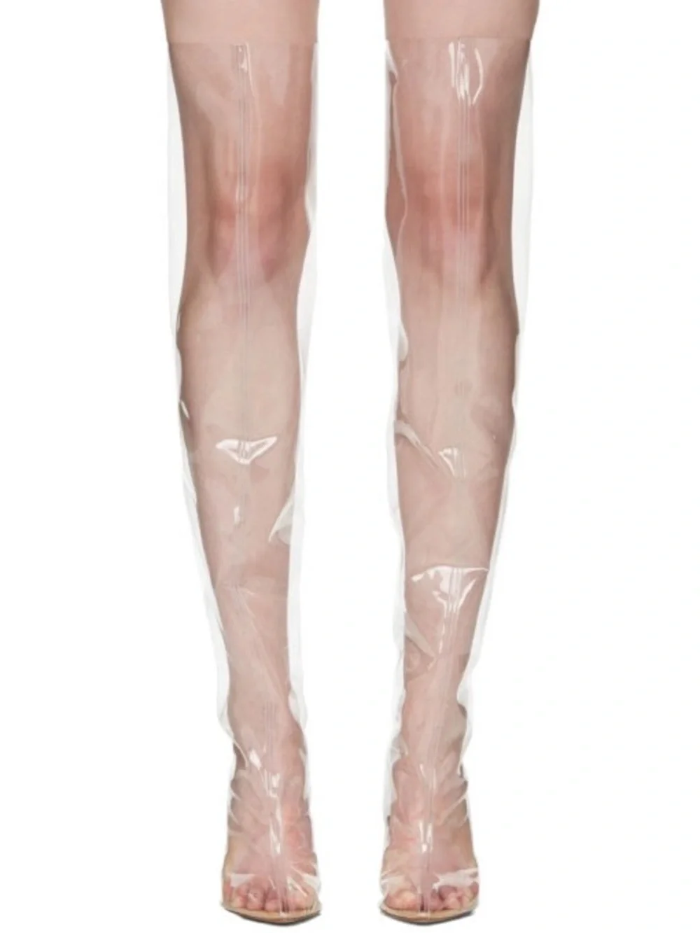 NEW Yeezy Tubular Pvc Over the Knee Boots